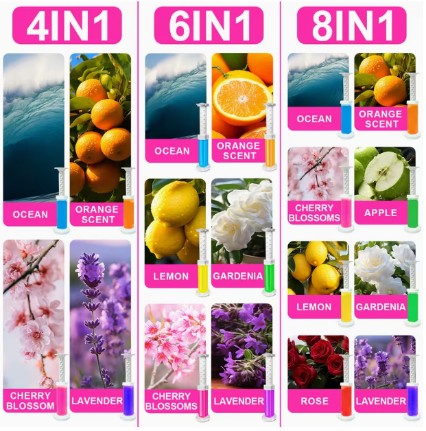 Fresh Floral Gel Stamps